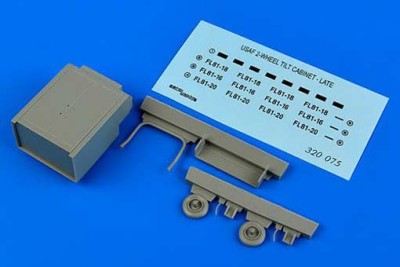 Aerobonus 320075 USAF 2-wheel tilt cabinet - late 1/32