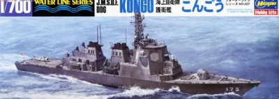 Hasegawa 49027 Современный японский эсминец J.M.S.D.F. DDG KONGO 1/700