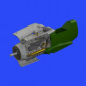 Eduard 648427 Bf 109G-6/U4 engine 1/48
