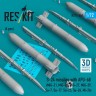 Reskit 72566 S-24 missiles with APU-68 (4 pcs.) 1/72