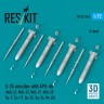 Reskit 72566 S-24 missiles with APU-68 (4 pcs.) 1/72