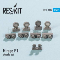 ResKit RS72-0035 Mirage F.1 wheels set 1/72