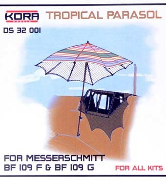 Kora Model DS3201 Tropical Parasol for Bf 109F &amp; Bf 109G 1/32