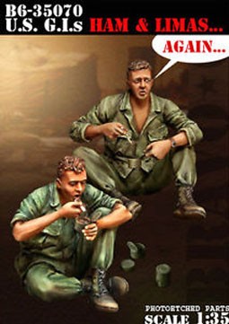 Bravo6 35070 US G.I.s Ham &amp; Limas again 1/35