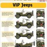 Hm Decals HMDT48039 1/48 Decals Jeep Willys MB/Ford GPW VIP Jeeps 2