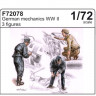 CMK F72078 German Mechanics (3 fig. ) 1/72