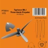 CMK P72014 Typhoon Mk.I Three-blade Propeller (AIRF) 1/72