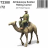 CMK F72388 Afrikakorps Soldier Riding Camel (3D-Print) 1/72