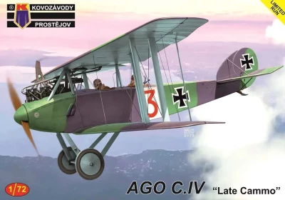 Kovozavody Prostejov 72395 AGO C.IV 'Late Cammo' (2x camo) 1/72