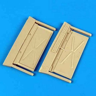 QuickBoost QB48362 MiG-29A fulcrum air intake covers 1/48