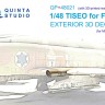 Quinta studio QP+48021 TISEO для F-4E (Meng) (с 3D-печатными деталями) 1/48