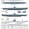 Flagman 233005 Германская подлодка типа IXB PROFI SET 1/350