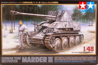 Tamiya 32560 Нем. самоходка Marder III 1/48