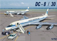 Mach 2 GP110PAA Douglas DC-8-30 'Pan American 1/72