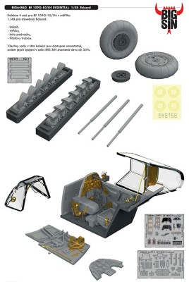Eduard SIN64862 1/48 Bf 109G-10/U4 ESSENTIAL (EDU)