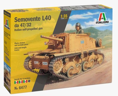 Italeri 06477 Semovente L40 da 47/32 1/35