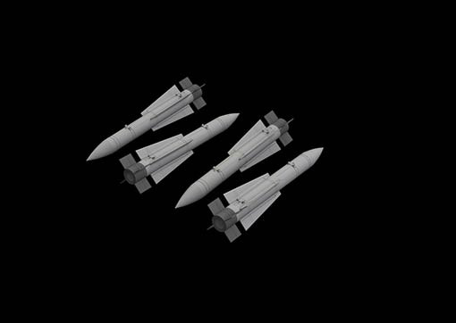 Eduard 632148 BRASSIN 1/32 AIM-54C Phoenix