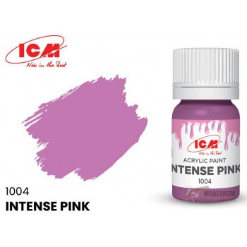 ICM C1004 Интенсивный розовый (Intense Pink), краска акрил, 12 мл
