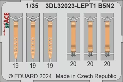 Eduard 3DL32023 B5N2 SPACE (BORDER M.) 1/35