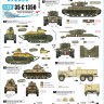 Star Decals 35-C1350 French fighting vehicles in Africa # 3. Hotchkiss H 39, Renault FT-17, Universal Carrier, Valentine III Mk.V 1/35