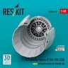 Reskit RSU48-612 F-16 Fight.Falcon (F100-PW-220) exh.noz.(KIN) 1/48