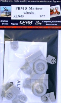 Plusmodel AL7055 PBM-5A Mariner - wheels 1/72