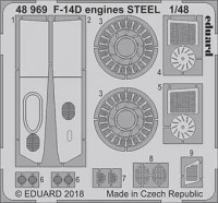 Eduard 48969 F-14D engines STEEL 1/48