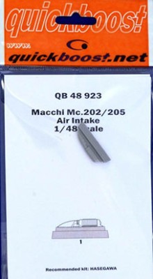 QuickBoost QB48923 Macchi Mc.202/205 air intake (HAS) 1/48