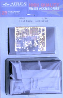Aires 4842 F-15B Eagle cockpit set (GWH) 1/48