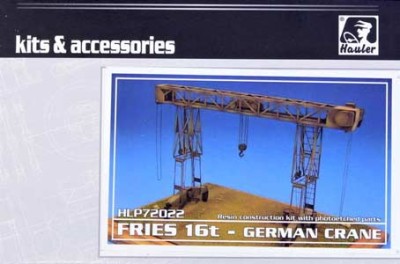Hauler HLP72022 FRIES 16t - German Crane (resin kit) 1/72