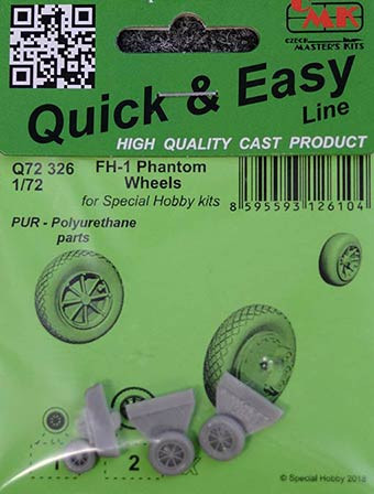 CMK Q72326 FH-1 Phantom wheels (SP.HOBBY) 1/72