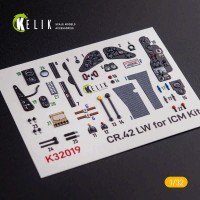 Reskit K32019 CR.42 LW - Interior 3D Decal (ICM) 1/32