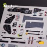 Reskit K32019 CR.42 LW - Interior 3D Decal (ICM) 1/32