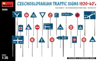 Miniart 35655 Czechoslovakian Traffic Signs 1930-40's 1/35