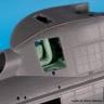 Black Dog A48203 Westland Sea King electronics ,engine	(designed to be used with Airfix kits) 1/48