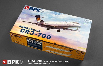 Big Planes Kits 7214 Bombardier CRJ-700 Lufthansa Regional 1\72