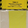 RES-IM RESICM48005 1/48 Canopy Masks for Yak-11 (BILEK)