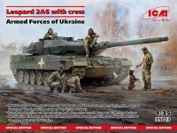 ICM 35013 Leopard 2A6 Armed Forces of Ukraine w/ crew 1/35