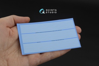 Quinta studio QP00004 Ватерлинии для кораблей и подводных лодок. Ширина 0.6 mm, общая длина 2,82 m. (для всех моделей) 1/0