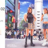 Hasegawa FC02 90"s Platform boots Girls Figure 1/24