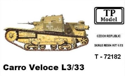 TP Model T-72182 Carro Veloce L3/33 1/72