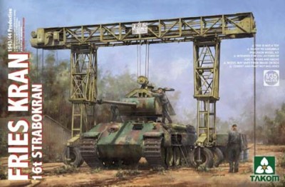 Takom 2109 Fries Kran 16t Strabokran 1943/1944 Production 1/35