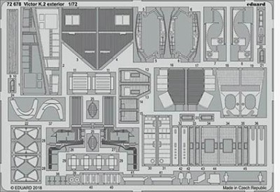 Eduard 72678 Victor K.2 exterior 1/72