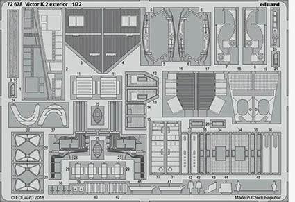 Eduard 72678 Victor K.2 exterior 1/72