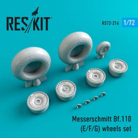 Reskit RS72-0216 Bf-110 E/F/G wheels (DRAG/AIRF/EDU/ITA) 1/72
