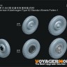 Voyager Model PR35114 WWII German Kubelwagen Type 82 Standar Wheels Pattern 1 (For All) 1/35