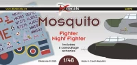 Dk Decals 48073 Mosquito Fighter/Night Fighter (6x camo) 1/48