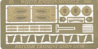 White Ensign Models PE 35131 VANGUARD-CLASS SSBN includes Parts list only* 1/350