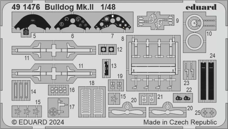 Eduard 491476 Bulldog Mk.II (AIRF) 1/48