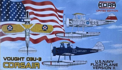 Kora Model PK72212 Vought O3U-3 Corsair FLOATPLANE version II. 1/72